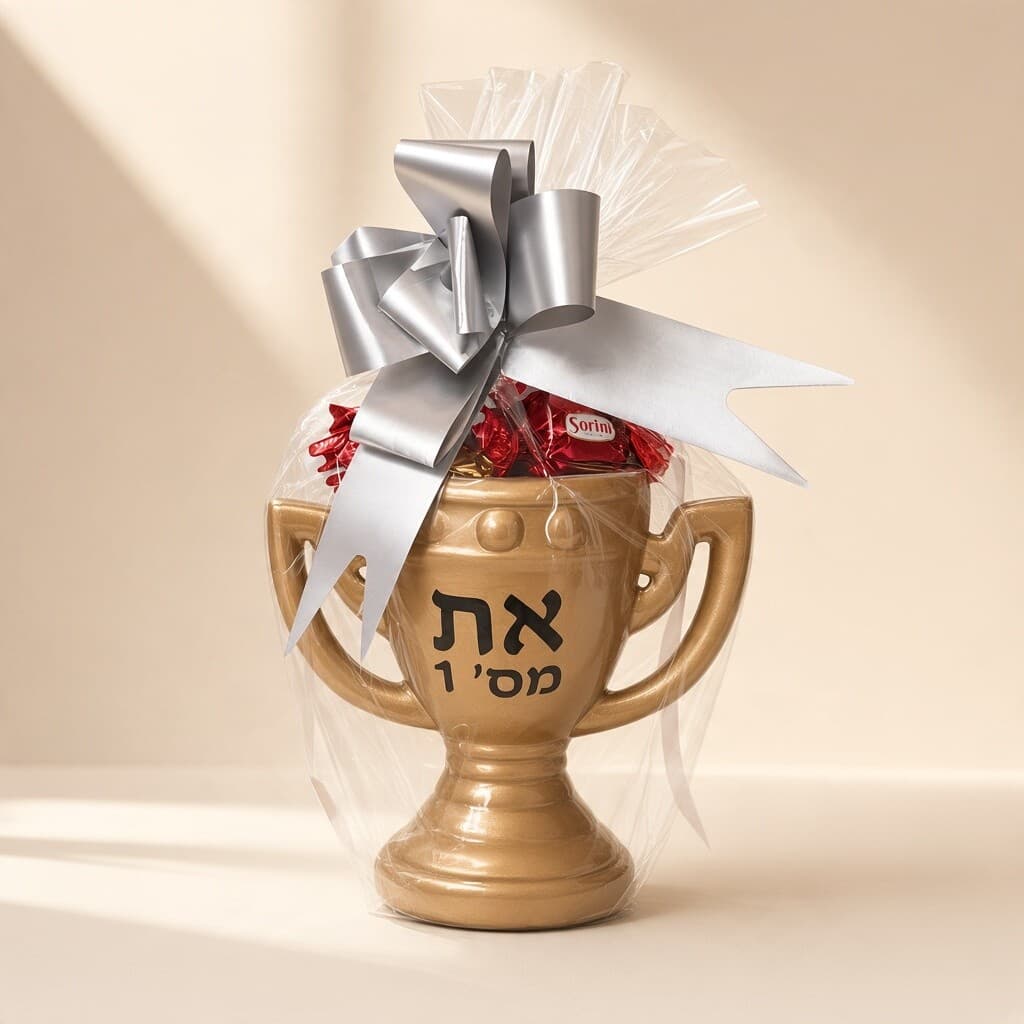 גביע "את מס' 1" עם שוקולדים