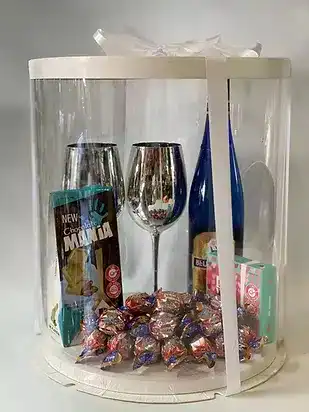 מארז שוקולד ויין